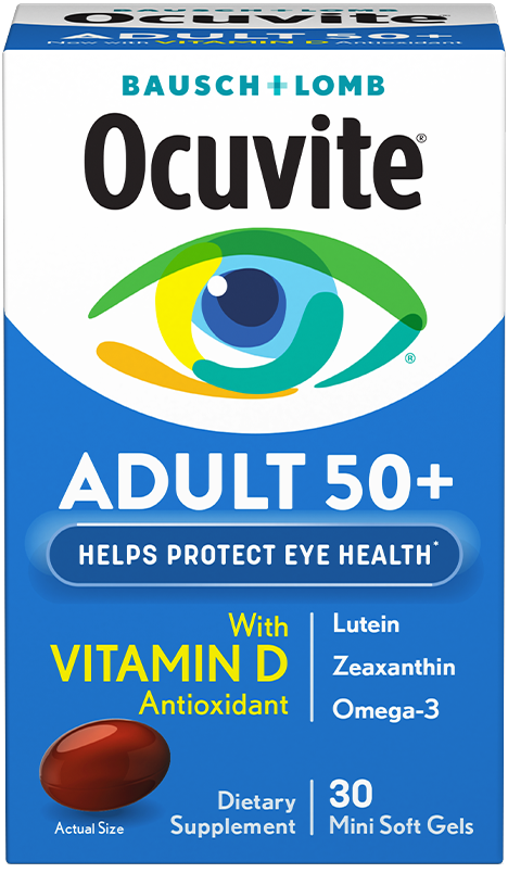 Ocuvite adult 50+ product package