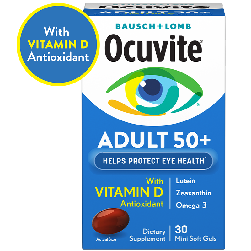 Ocuvite adult 50+ product package