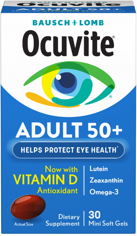 Ocuvite adult 50+ product package